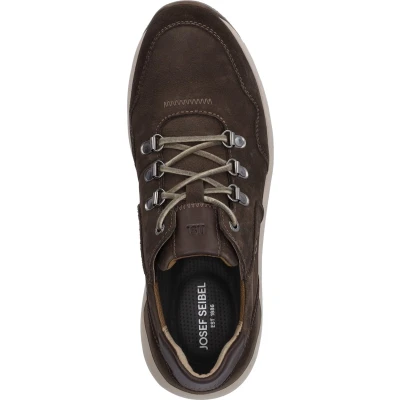 Afbeelding van Josef Seibel Jeremiah Sneakers laag, Heren, Maat: 40, Tabak/kombi Leer
