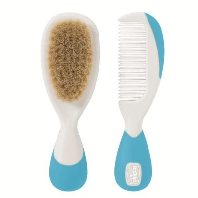 Image de Brosse et Peigne Chicco Bleu Clair