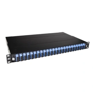 Afbeelding van Glasvezel patchpaneel OS2 (SC, Duplex, 19 inch, 1U)