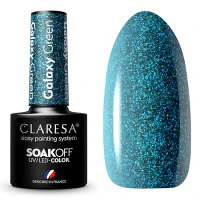 Afbeelding van Claresa UV/LED Gellak 5ml Galaxy Green