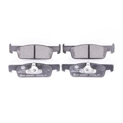 Afbeelding van HELLA 8DB 355 020 801 Remblokkenset Niet geschikt voor slijtage waarschuwingscontact RENAULT: CLIO 4, Twingo 3, 4 Kasten, DACIA: SANDERO 2