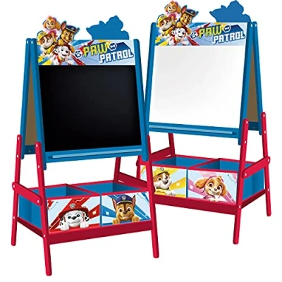 Afbeelding van Paw Patrol Dubbelzijdig Bord Transparant