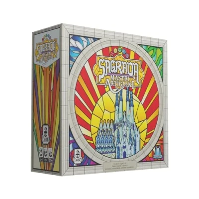 Afbeelding van Cranio Creations Sagrada Masters Artisans, het Legacy spel voor de bouw van beroemde basiliek Barcelona, editie in Italiaanse taal