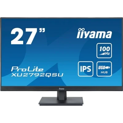 Image de Ecran PC Iiyama ProLite XU2792QSU B6 27&quot; WQHD Noir Mat