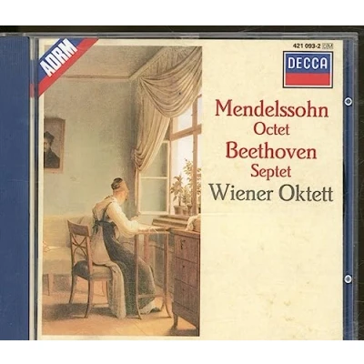 Afbeelding van Mendelssohn: Octet; Beethoven: Septet / Vienna Octet