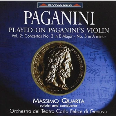 Afbeelding van Orchestra Del Teatro Carlo Felice Di Genova, Massimo Quarta Paganini: Plyed On Paganini&#039;s Violin Volume 2 Co (CD)