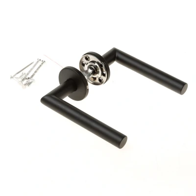Afbeelding van Formani Basics LB2 19 Deurkruk Geveerd Op Rozet Mat RVS