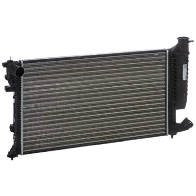 Afbeelding van MAHLE ORIGINAL CR 306 000S Radiateur voor voertuigen met/zonder airco 610 375 26 met snelkoppelingen Koelribben mechanisch gelast