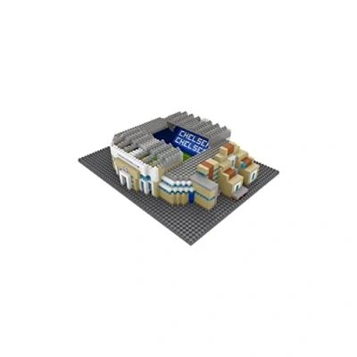 Afbeelding van Chelsea FC 3D Mini BRXLZ miniatuur stadion Stamford Bridge 18x13x8 centimeter