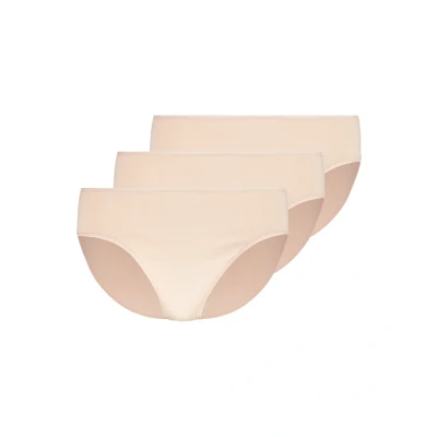 Afbeelding van Schiesser Essentials 3 PACK Slip, Dames, Maat: 38, Nude