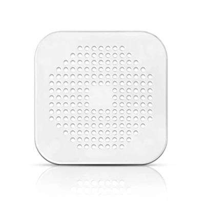 Afbeelding van ✮Frans merk✮ CZ Store® haarfilter voor douche✮✮✮ Haarvanger, douche, grijs of wit, filter gootsteen, badkuip, douche van siliconen, rubberen stop badkamer/keuken (wit)