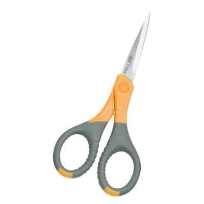 Image de Wedo ciseaux titan plus pointu longueur155 mm gris/jaune 9856