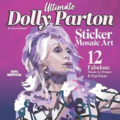 Afbeelding van Ultimate Dolly Parton Sticker Mosaic Art