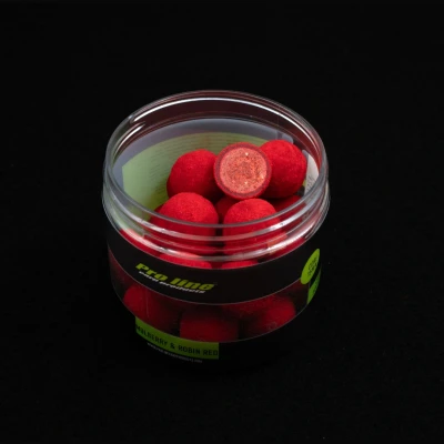 Afbeelding van Pro Line Coated Hookbaits Core Mulberry &amp; Robin Red 15mm (200ml) Boilies