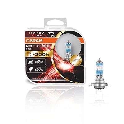 Afbeelding van Osram H7 Night Breaker 200 Duobox 12V 55W PX26d