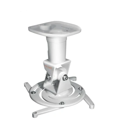 Image de My Wall H16 1wl Support De Plafond Pour Projecteur Charge Max. 15 Kg, Écart Plafond/support 225 Mm Blanc
