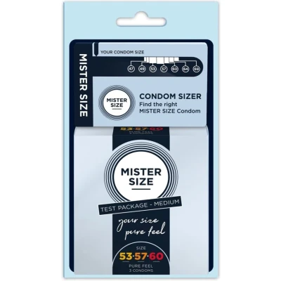 Afbeelding van Mister Size Kit Medium Sizer Tool and 3 Condoms