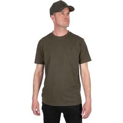 Afbeelding van Fox Collection T shirt Green &amp; Black XXXL Vis