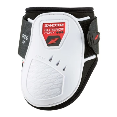 Image de Zandona Protège Boulets Superior Air Blanc Poney