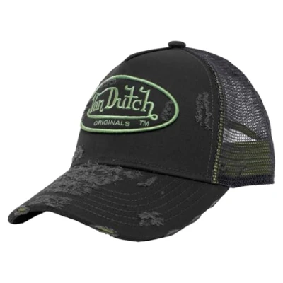 Afbeelding van Von Dutch Kiruna Unisex Pet, Maat: One Size, Black/green