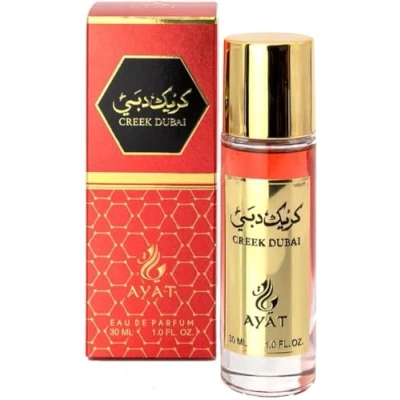 Afbeelding van Ayat Perfumes MUSK EMIRATES Eau de Parfum 30 ml EDP Orientale Arab Origineel cadeau idee voor dames en heren Miniatuurgeuren, gemaakt ontworpen in Dubai (Creek Dubai)
