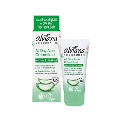 Afbeelding van Alviana All Day Aloe Cream Fluid 50ML