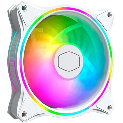 Afbeelding van Cooler Master MasterFan MF120 Halo Behuizingsventilator, ARGB, 120 mm, RGB verlichting met dubbele gesp, gebogen hybride bladen, intelligente sensor, anti verstopping, mm