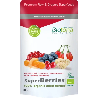 Afbeelding van Biotona Superberries Bio 250 gr