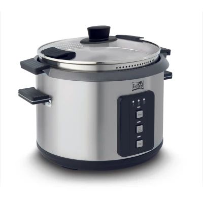 Image de Fritel RC 1378 Cuiseur De Riz Et Pâtes 2 En 1 Inox/metal