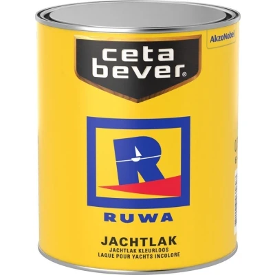 Afbeelding van Ceta Bever Ruwa Jachtlak 0,25 liter Blanke lak &amp; Beits