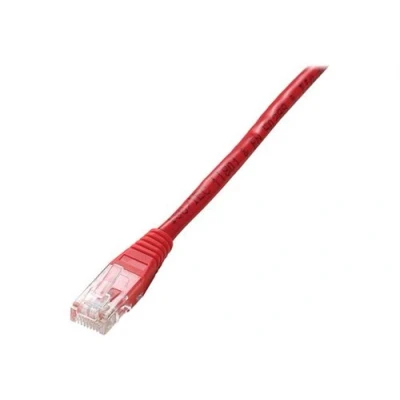 Image de Equip Life Cordon de raccordement RJ 45 (M) pour 7.5 m UTP CAT 5e moulé bloqué rouge