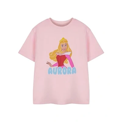 Afbeelding van Disney Prinsessen Meisjes T shirt met korte mouwen en print Kinderen Karakters Kinderkleding van de Show Films Cadeau, Aurora