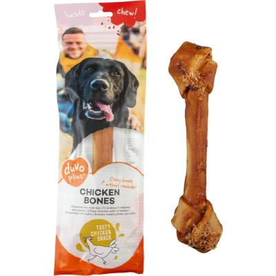 Afbeelding van Duvoplus Hondensnack Hond Chew! Kip Benen L 25cm 1pcs / 160g 1st