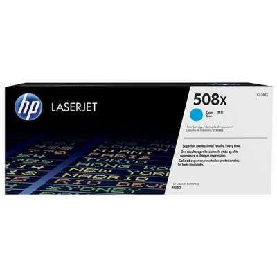 Image de HP 508X toner LaserJet Cyan grande capacité authentique