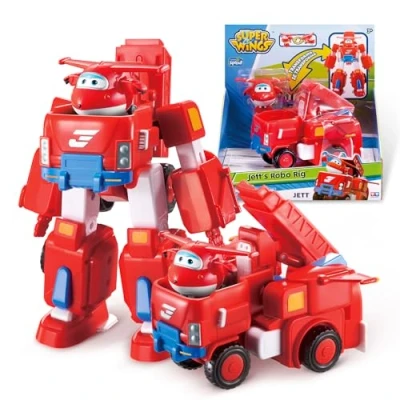 Image de Véhicules transformables en robot Super Wings 18 cm