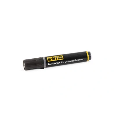 Afbeelding van Bi Office Inkstring XL Whiteboard marker met gelinkt en 3 mm ronde punt zwart