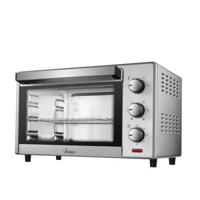 Image de Four Posable Ardes AR6226S 25L 1500W 220V 50Hz Eclairage Intérieur 6 Fonctions Cuisson Verre Argent