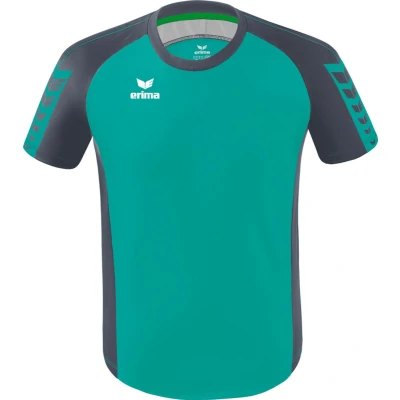 Afbeelding van Six Wings shirt columbia/slate grey / S
