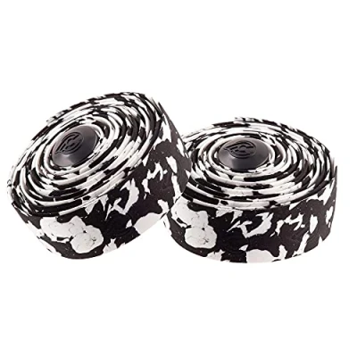 Afbeelding van Cinelli Macro Splash stuurband, wit/zwart