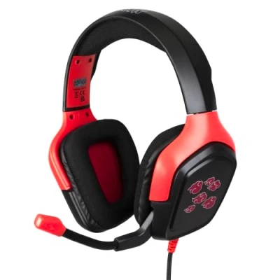 Afbeelding van Naruto gaming headset Akatsuki inklapbare microfoon in line afstandsbediening (Playstation/Xbox/Switch)