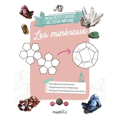 Afbeelding van LES MINERAUX MON PETIT CAHIER NATURE JEUX