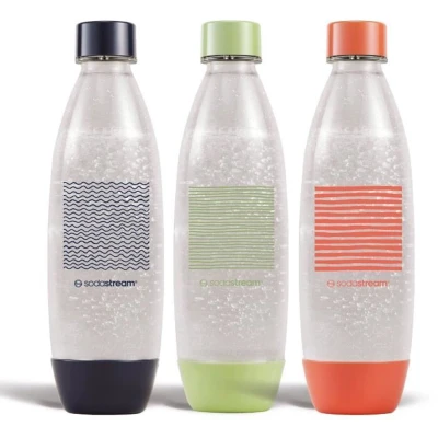 Afbeelding van SODASTREAM flessen Fuse Limited Edition Verpakking van 3 1L PFAS vrij
