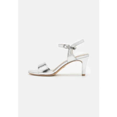 Afbeelding van Tamaris sandaal 1 28008 42 941 damesschoenen vegan M2800842 zilver