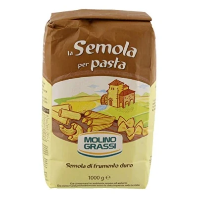 Afbeelding van Italiaanse Bloem Semola (droge pasta) 1kg