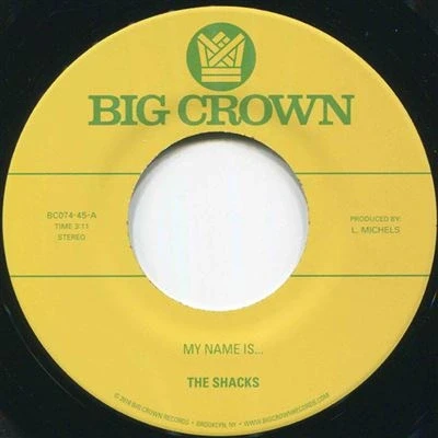 Afbeelding van Shacks My Name Is... / Sand Song (7&quot; Vinyl Single)