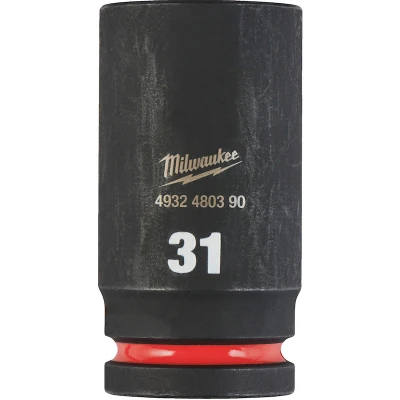 Afbeelding van MILWAUKEE 4932480390 SHOCKWAVE slagdop lang 3/4&quot; 31 mm