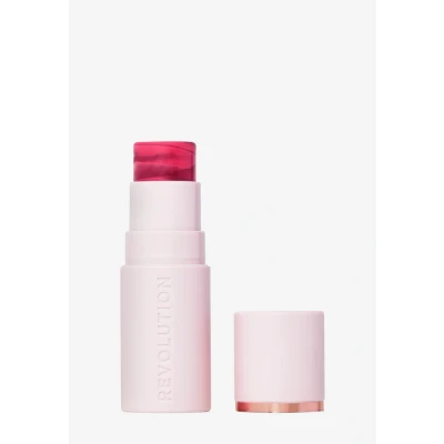 Afbeelding van Makeup Revolution SKIN SILK Marble Blush Stick Rouge, Maat: 4.5 g, Berry flush