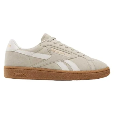 Afbeelding van Reebok Classic CLUB C Grounds UK Sneakers laag, Dames, Maat: 40, Classicbeige/chalk Veloursleer