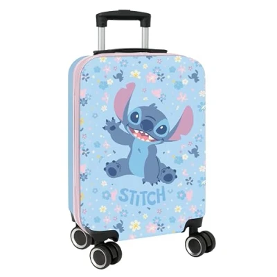 Afbeelding van Rolkoffer Stitch HAPPY Celeste 20&#039;&#039; 20 L 34,5 x 55 cm