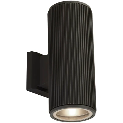 Afbeelding van Searchlight Chopwell Buiten Wandverlichting 11,2 X 27,6 Cm IP54 Zwart